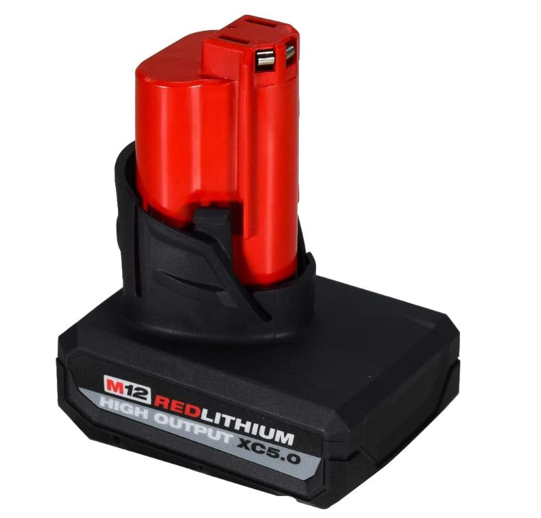 Milwaukee 48-11-2450 12V Lithium-Ion High Output 5Ah Battery Pack