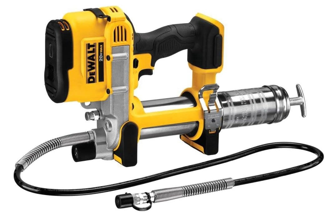 DEWALT 20V MAX Grease Gun, Cordless, 42” Long Hose, 10,000 PSI, Variable Speed Triggers, Bare Tool Only (DCGG571B)