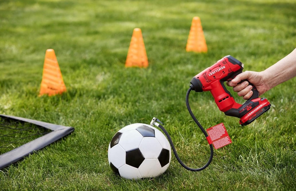 CRAFTSMAN V20 Cordless Tire Inflator, Up to 150 PSI, with Digital Pressure Gauge, Bare Tool Only (CMCE521B)