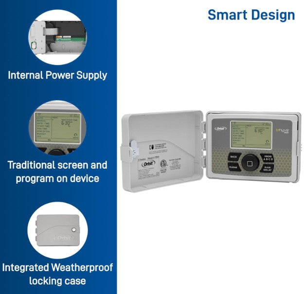 6 Station B-hyve Smart Indoor/Outdoor Irrigation Controller