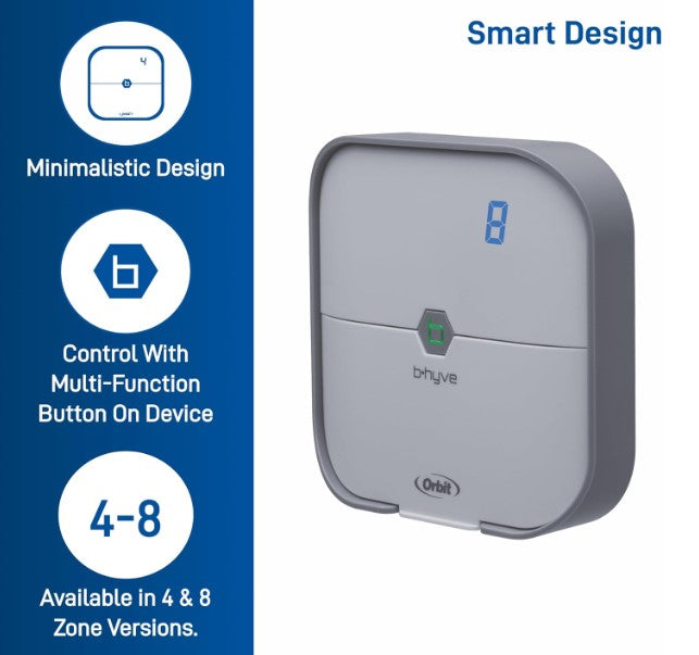 8 Station B-hyve Smart Indoor Irrigation Controller