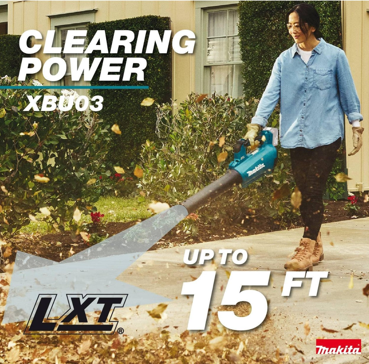 Makita XBU03Z 18V LXT® Lithium-Ion Brushless Cordless Blower, Tool Only